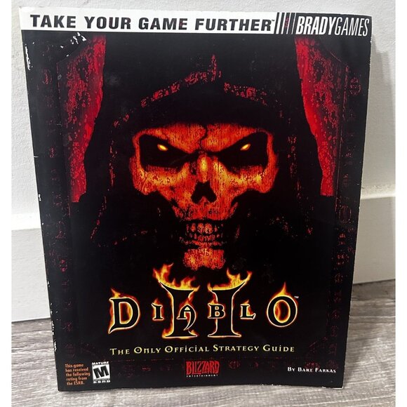 Diablo II Official Strategy Guide Book by Bart Farkas Paperback 2000 - Picture 1 of 4